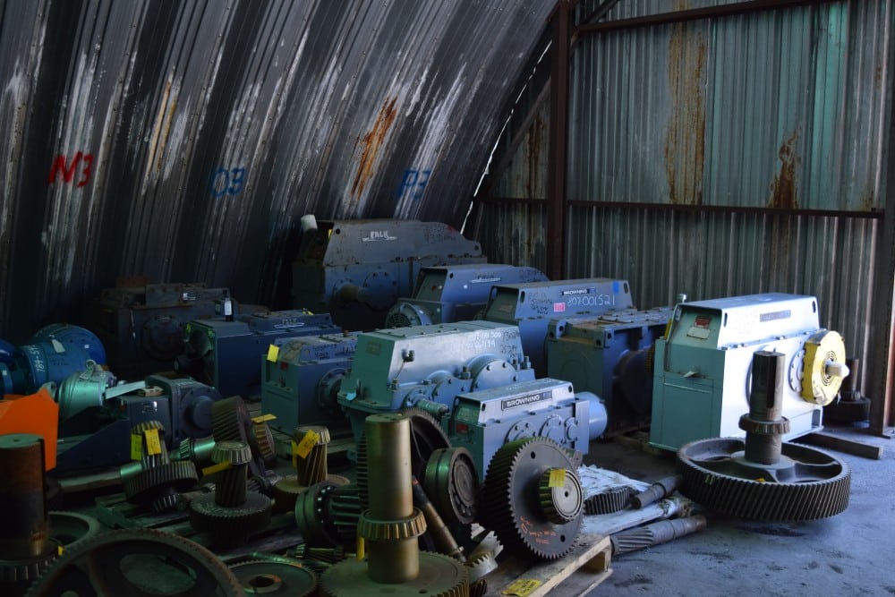 带式输送机减速器维修2